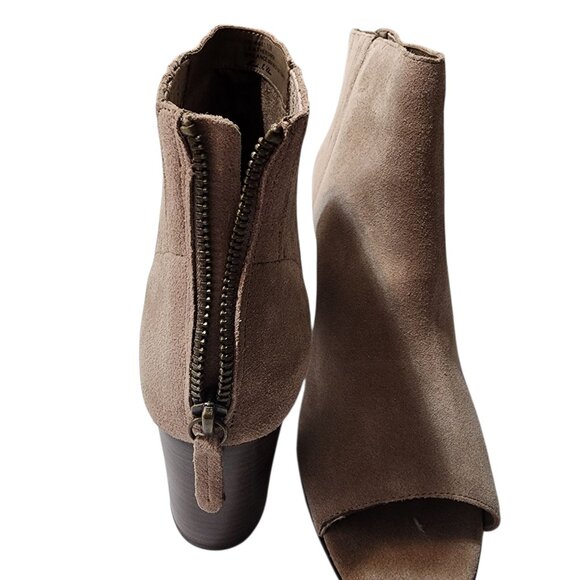 Bella Vita Women's‎ Lex Open Toe Booties almond Sue - Picture 8 of 11